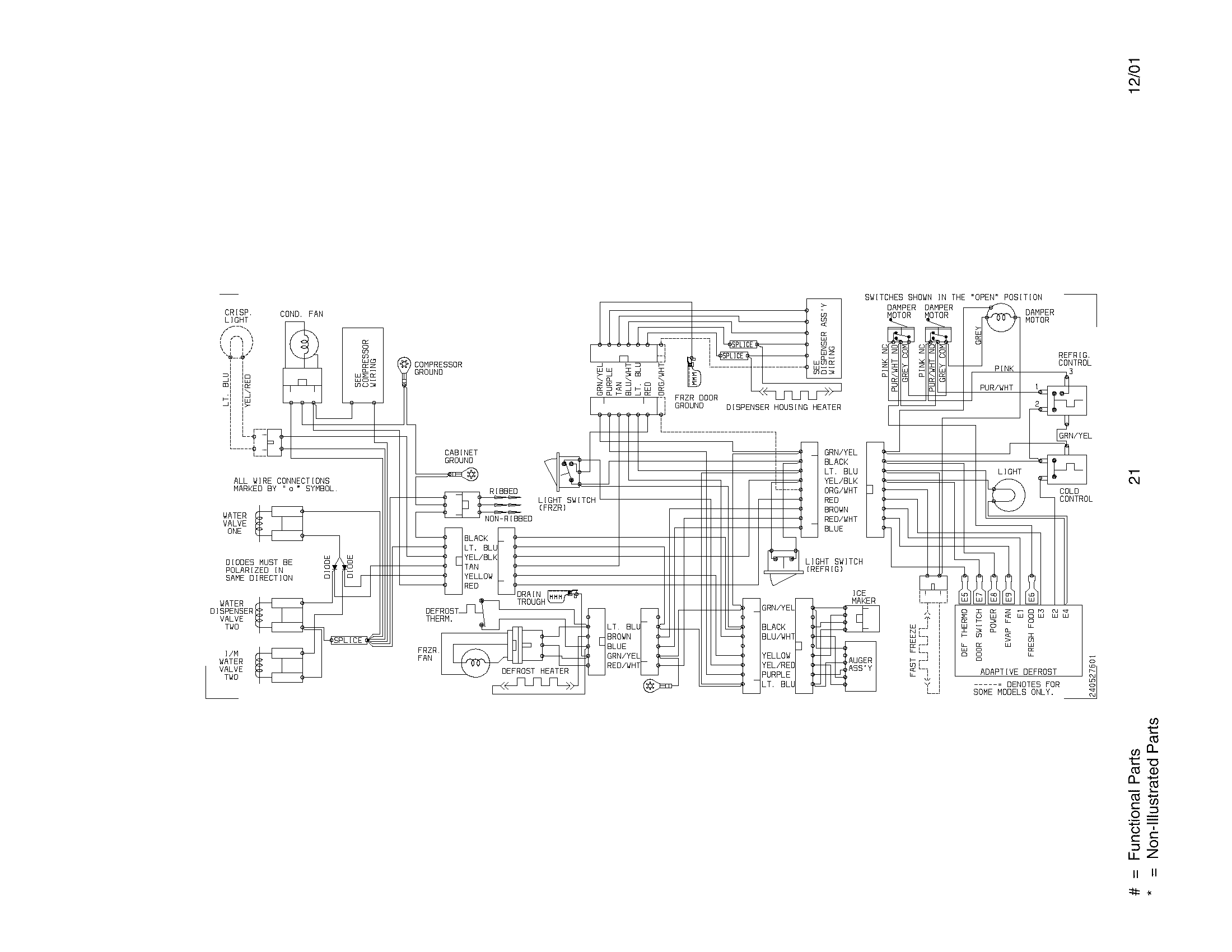 Kenmore 25351394104 wiring diagram diagram