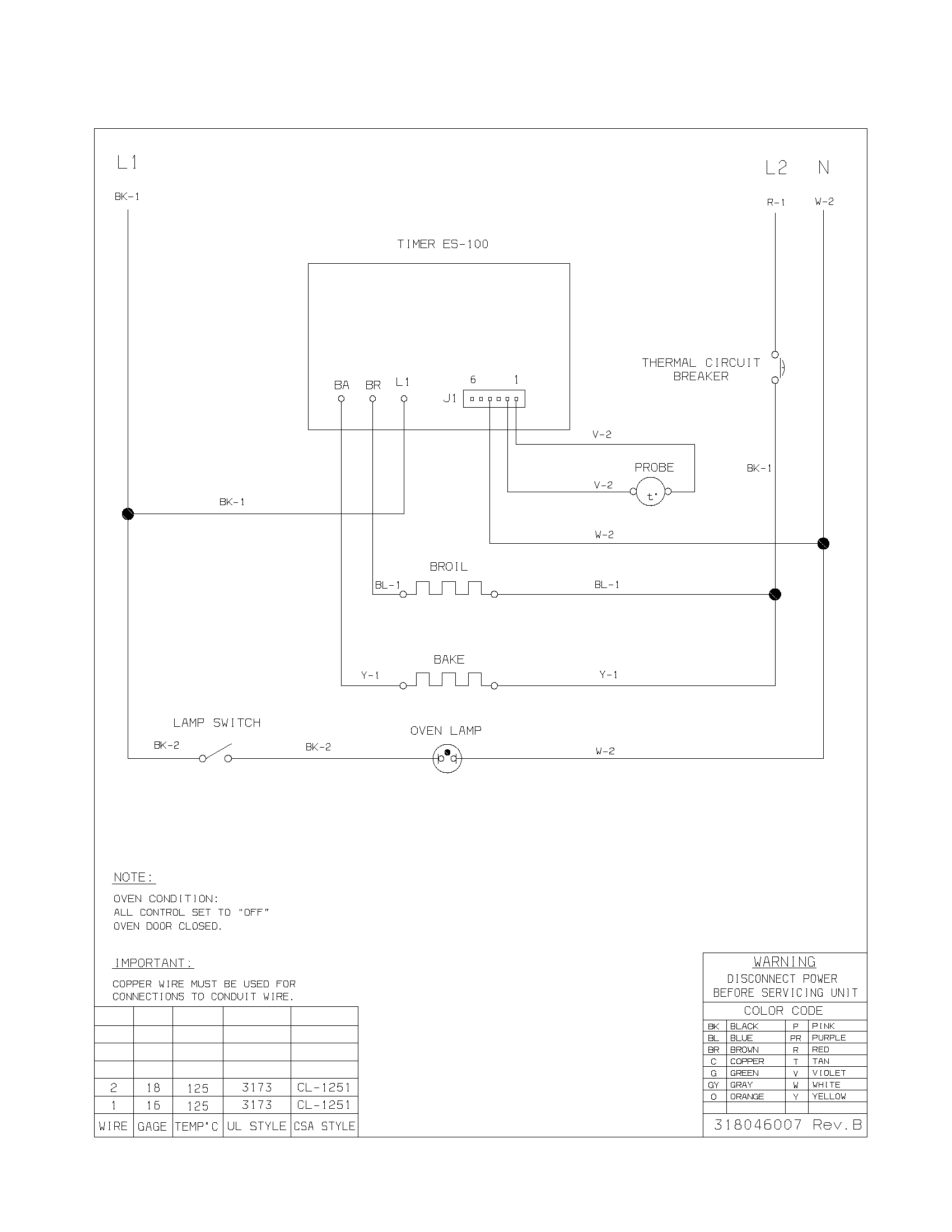Frigidaire FEB24S2ABA wiring diagram diagram