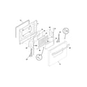 Frigidaire FES300ASA door diagram