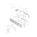 Frigidaire GLGQ642AS1 control panel diagram