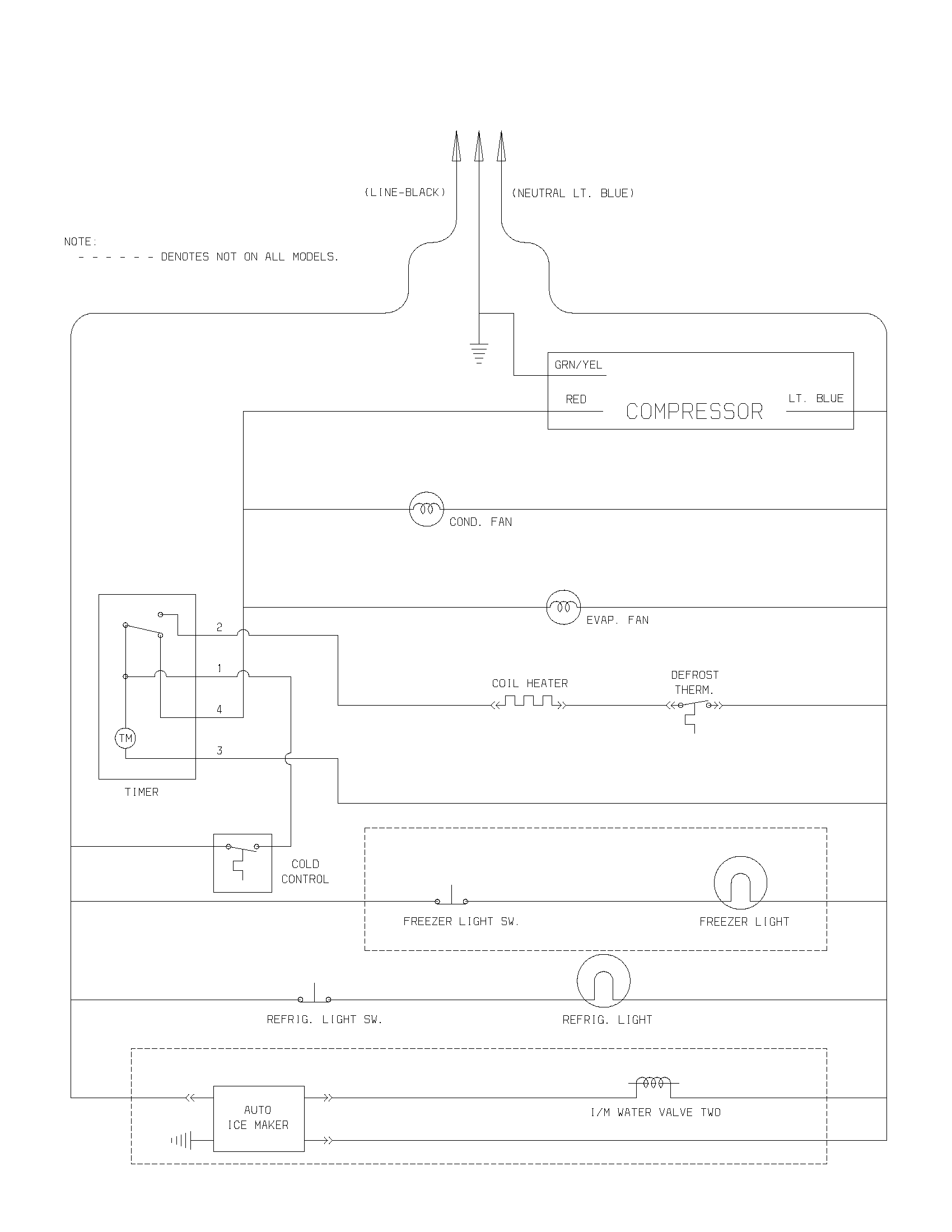 Gibson GRT21R6AW3 wiring schematic diagram