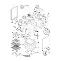 Frigidaire FEF366ASD body diagram
