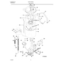 Frigidaire GLWS1749AS2 wshr mtr,hose diagram