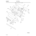 Frigidaire GLWS1749AS2 control panel diagram