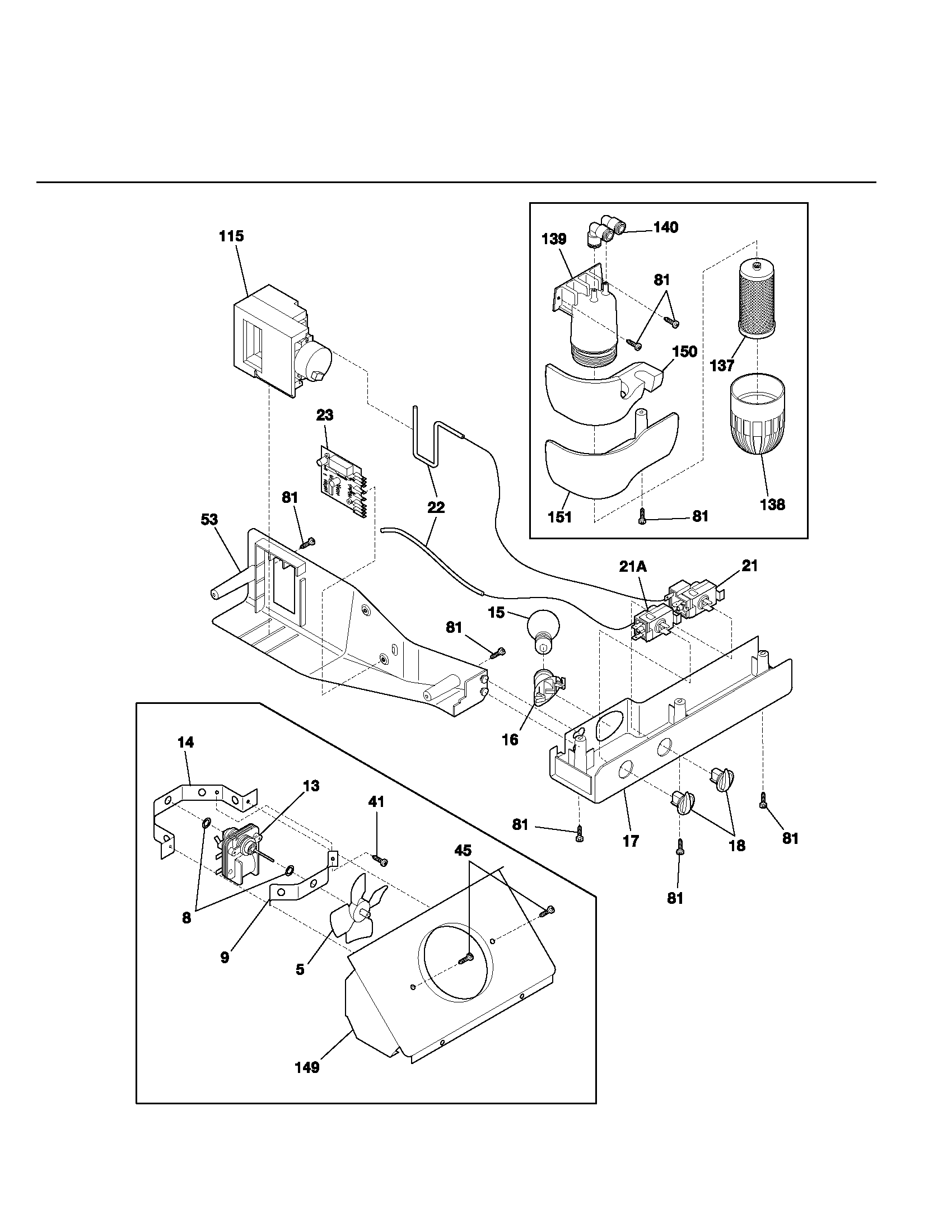 Kenmore 25352614200 controls diagram