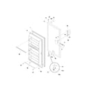 Frigidaire FFU20FC4AW1 door diagram