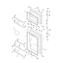 Frigidaire FRT15G4BW0 doors diagram