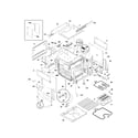 Frigidaire FES355ABD body diagram