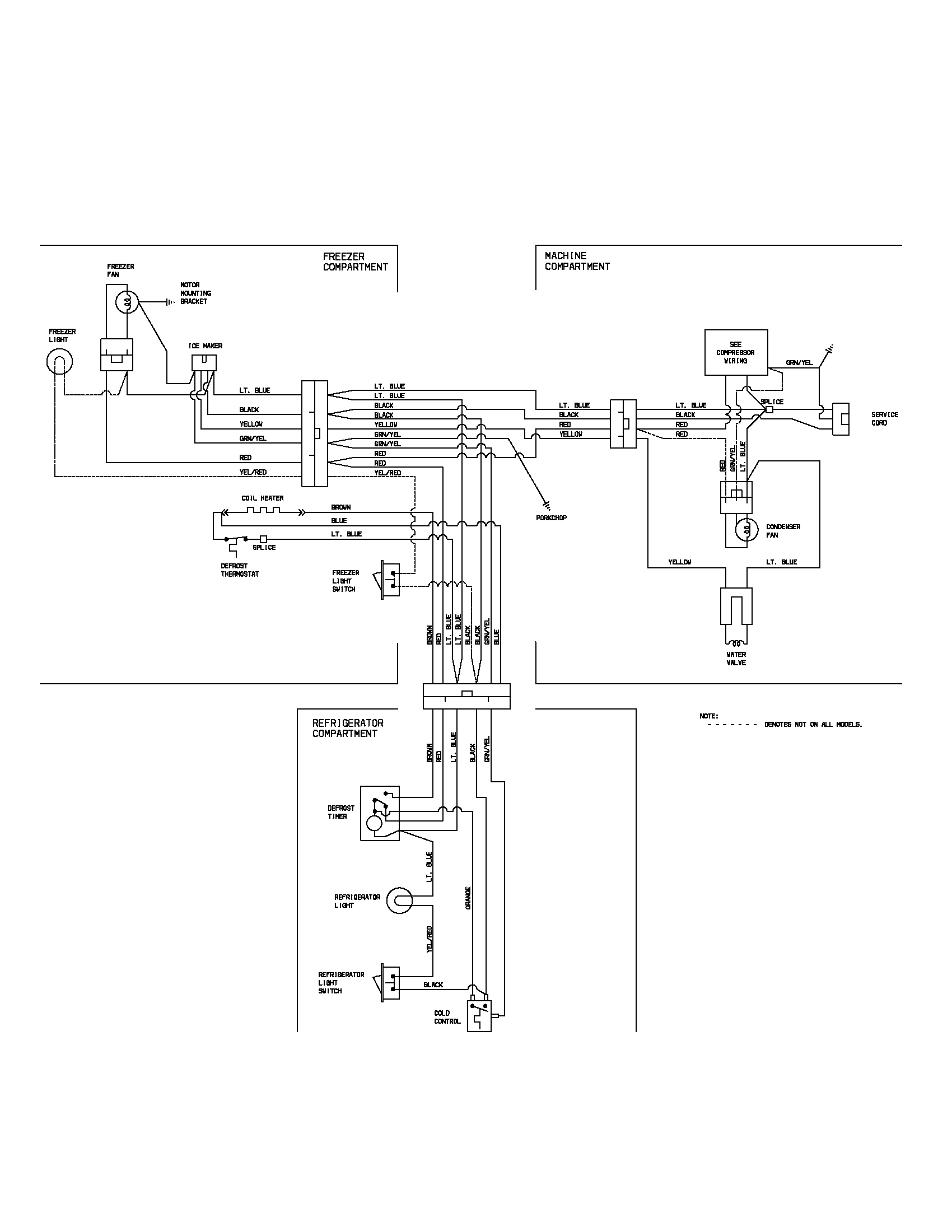 Kenmore 25371112103 wiring diagram diagram