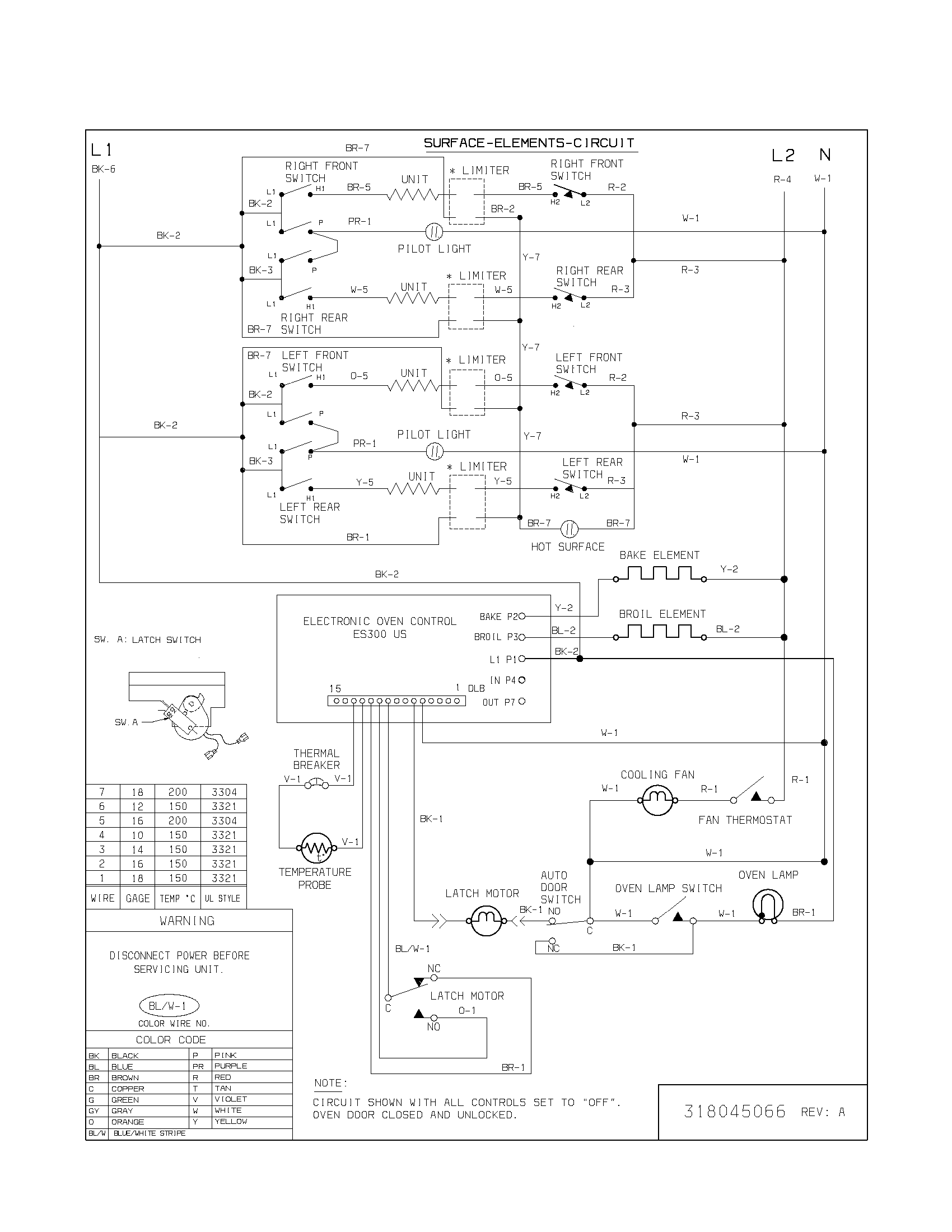 Frigidaire FED367AQD wiring diagram diagram