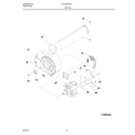 Frigidaire FSG446RHS1 motor,blower diagram