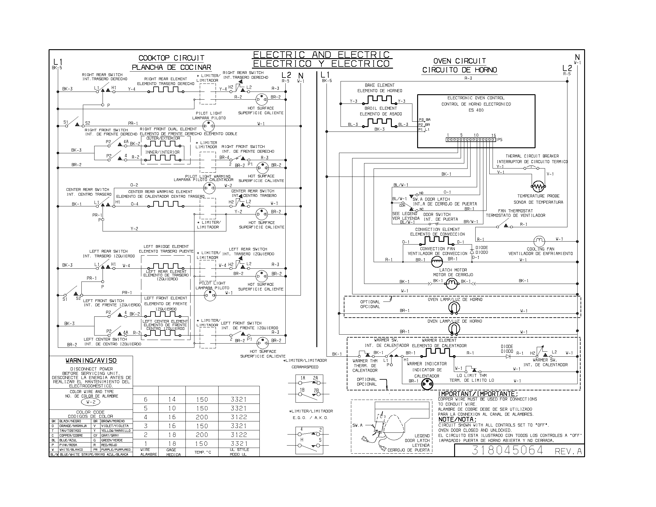 Frigidaire PLES389ACC wiring diagram diagram