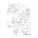 Frigidaire FRT21IS6BQ2 ice maker diagram