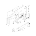 Frigidaire FGF379WXBCA backguard diagram