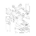 Frigidaire FGF379WXBCA body diagram