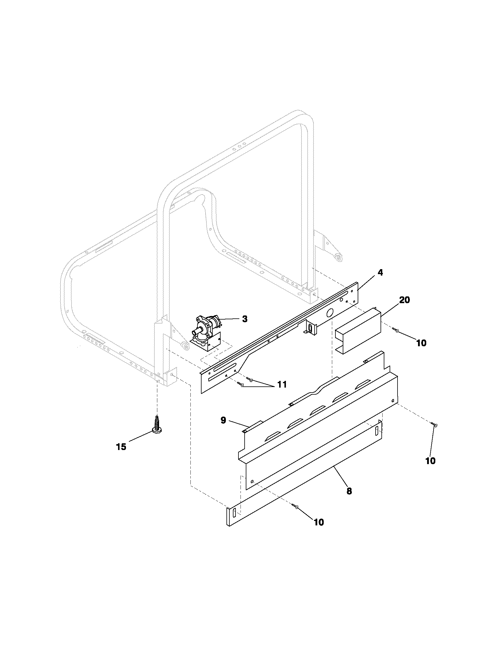 Gibson GDB755RJS2 frame diagram