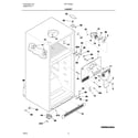 Frigidaire FRT18G5AQ7 cabinet diagram
