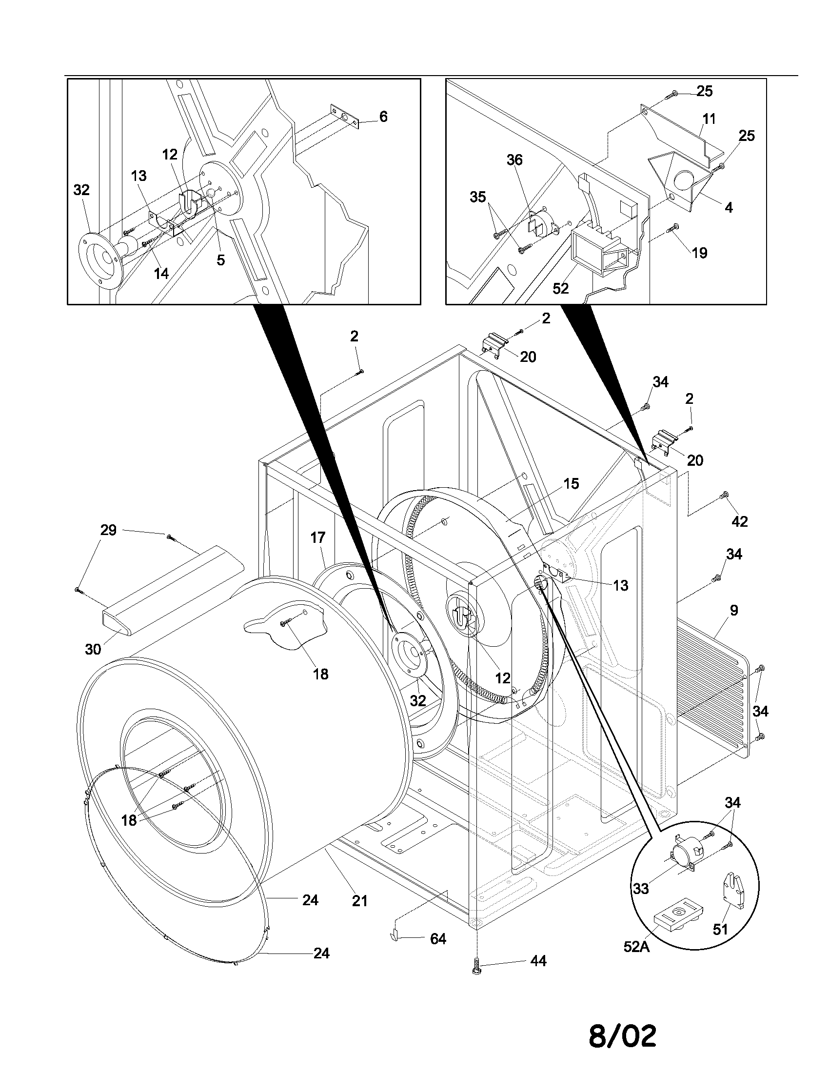 Frigidaire CRER442AS2 dry cab,heater diagram