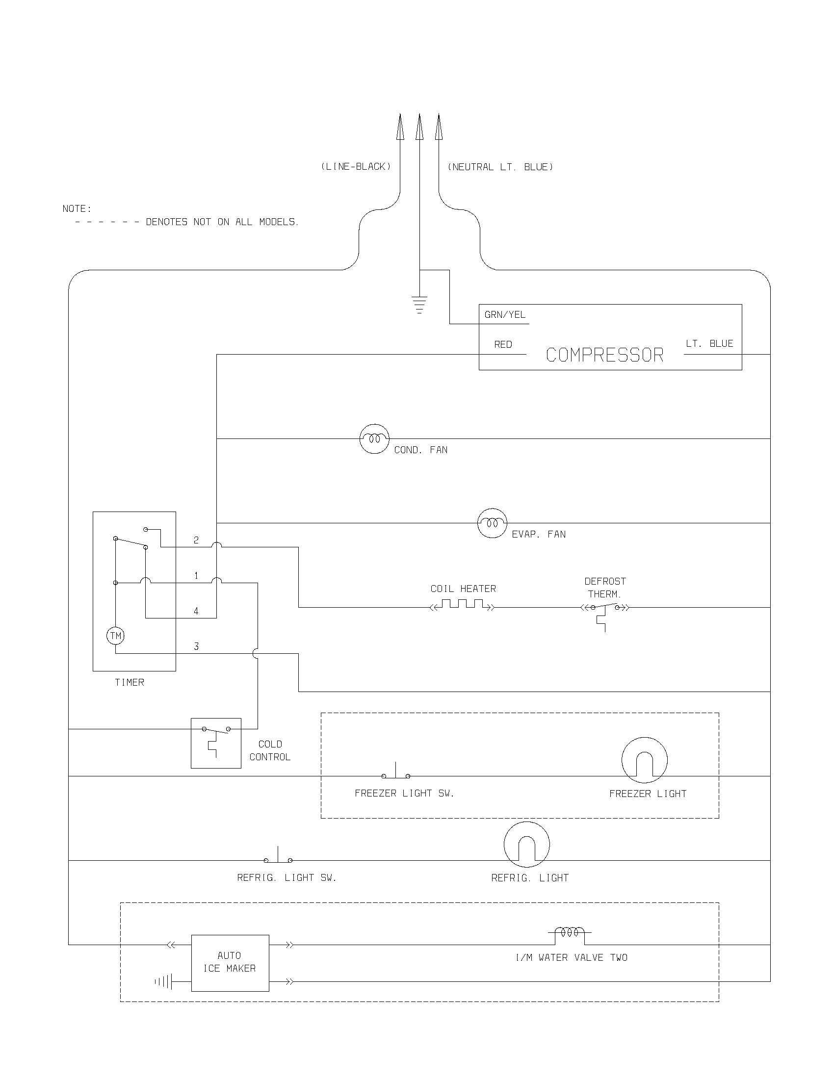 Gibson GRT15B3BW0 wiring schematic diagram