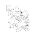 Frigidaire FES367BCA body diagram