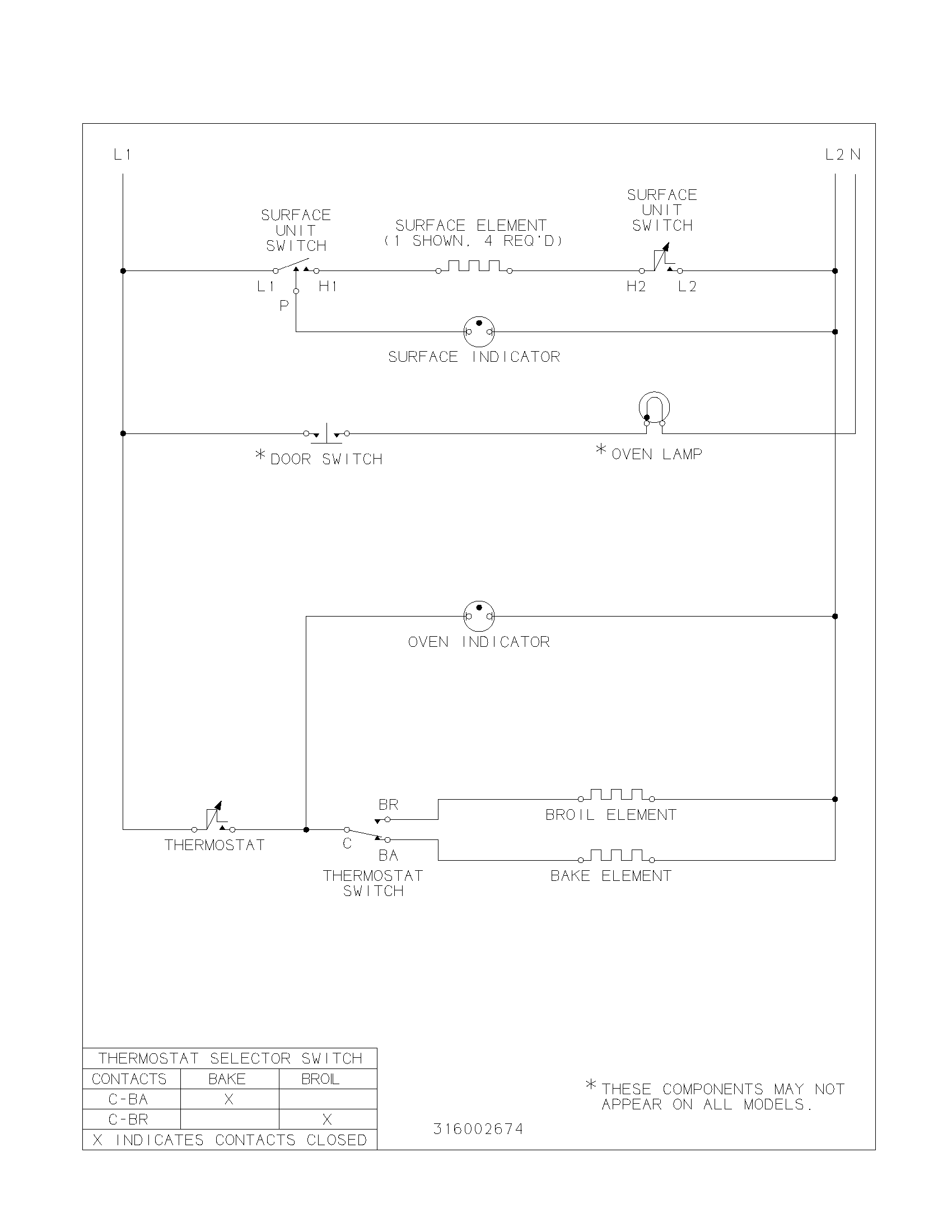 White-Westinghouse WEF303PHWB wiring diagram diagram
