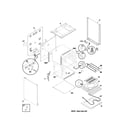 Universal/Multiflex (Frigidaire) MEF303PGWD body diagram