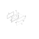 Universal/Multiflex (Frigidaire) MEF303PGWD door diagram