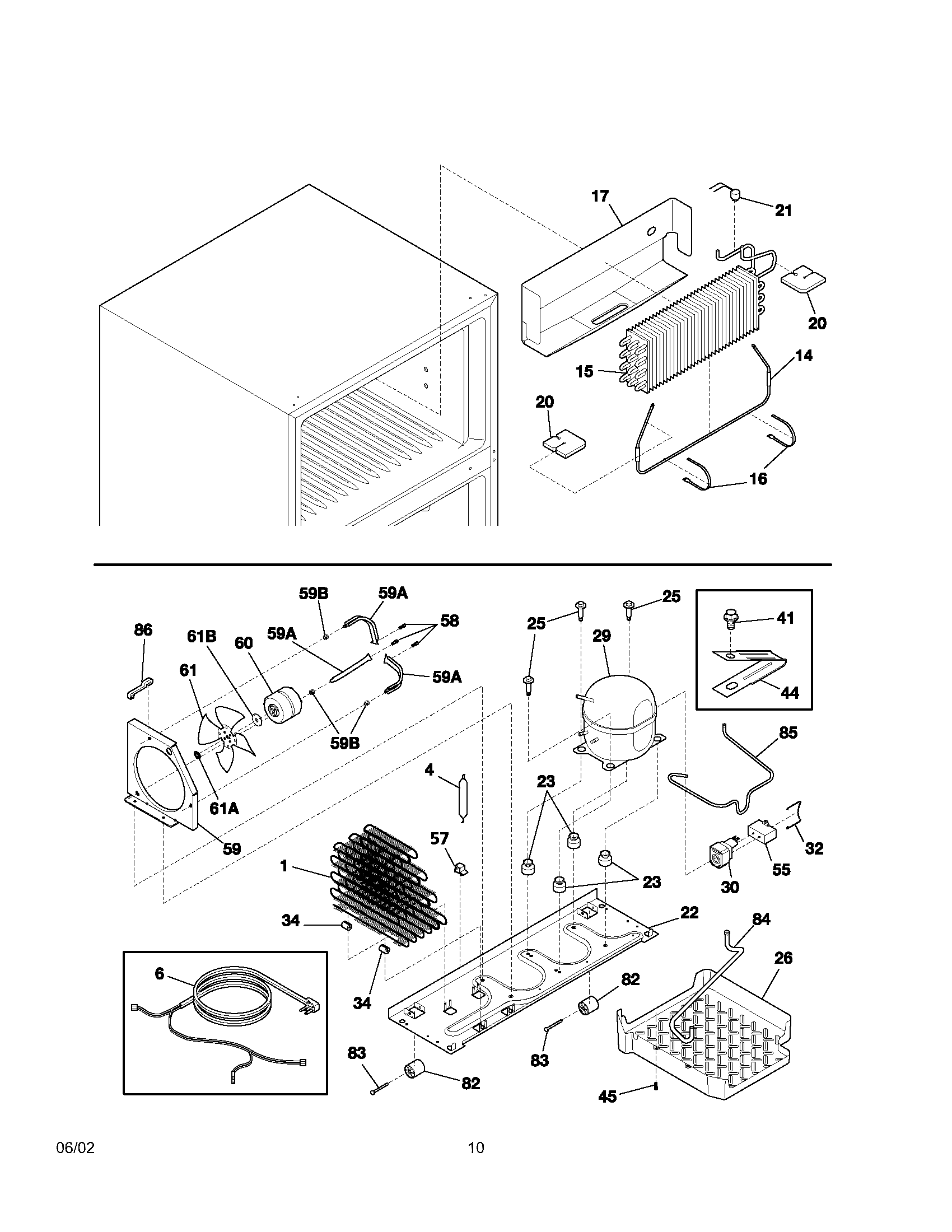 Kenmore 25331874104 system diagram