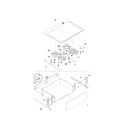 Kenmore 79046991103 top/drawer diagram