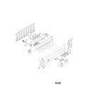 Frigidaire PLEF489ACD backguard diagram