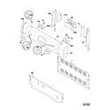 Frigidaire FEF336ASD backguard diagram