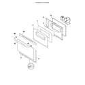 Frigidaire FGF326AUB door diagram