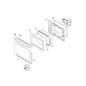 Frigidaire FGF337ABB door diagram