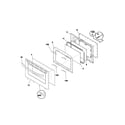 Frigidaire FGF337BCA door diagram