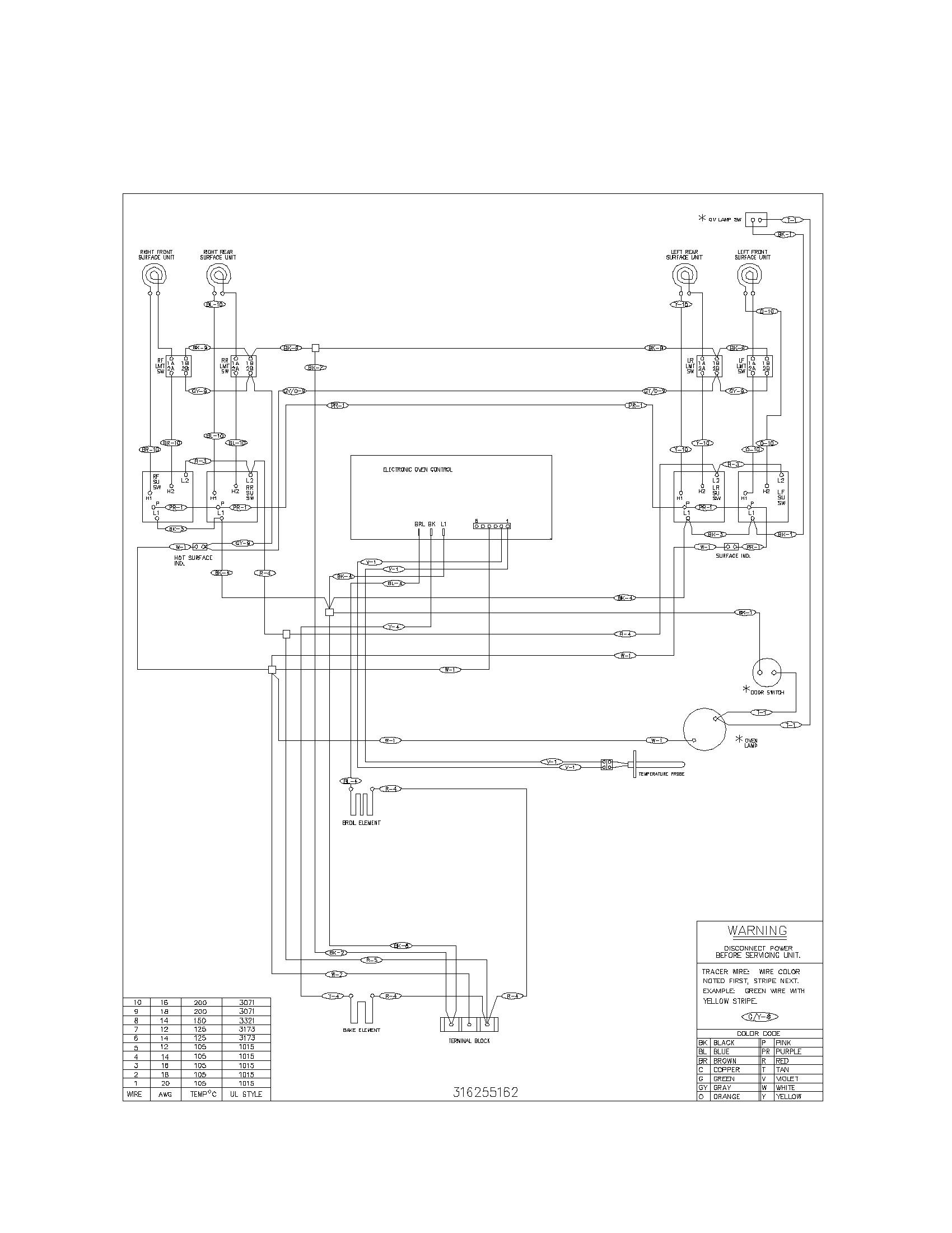 Kenmore 79095214200 wiring schematic diagram
