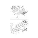 Kenmore 79071002101 top/drawer diagram