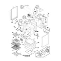 Frigidaire GLEF378AQF body diagram