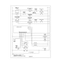 Frigidaire GLEF378AQF wiring schematic diagram