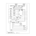 Frigidaire GLEF396AQC wiring schematic diagram