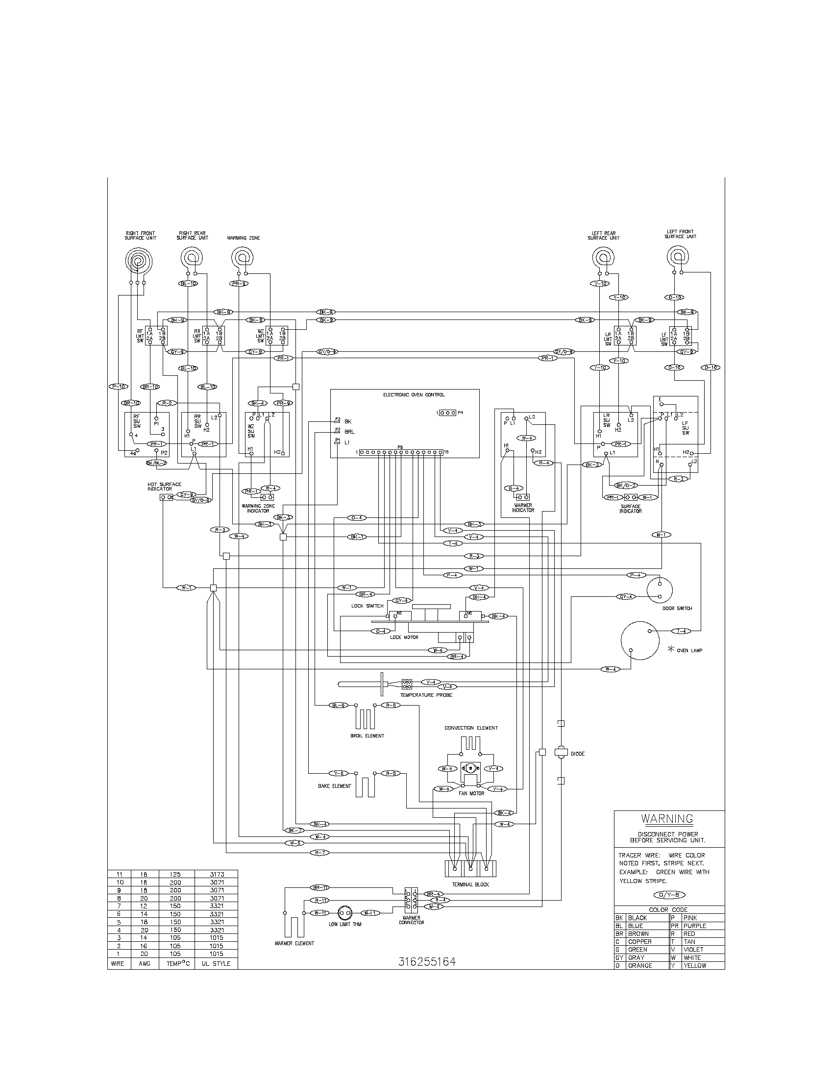Kenmore 79095913200 wiring schematic diagram