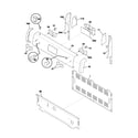 Frigidaire FEF326AUC backguard diagram