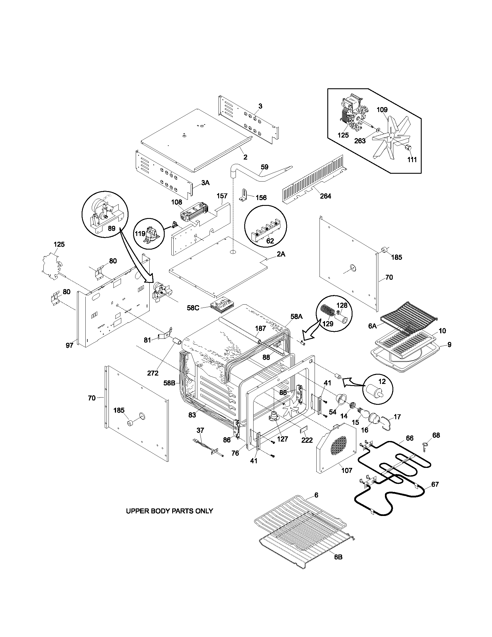 Frigidaire PLEB27T8CCA control panel diagram