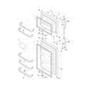 Frigidaire FRT21FD3AW5 door diagram