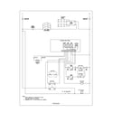 Frigidaire FGF355ASC wiring schematic diagram