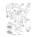 Frigidaire GLGFS66AQD body diagram