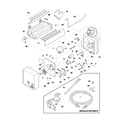 Frigidaire FRT18LN5BW2 ice maker diagram