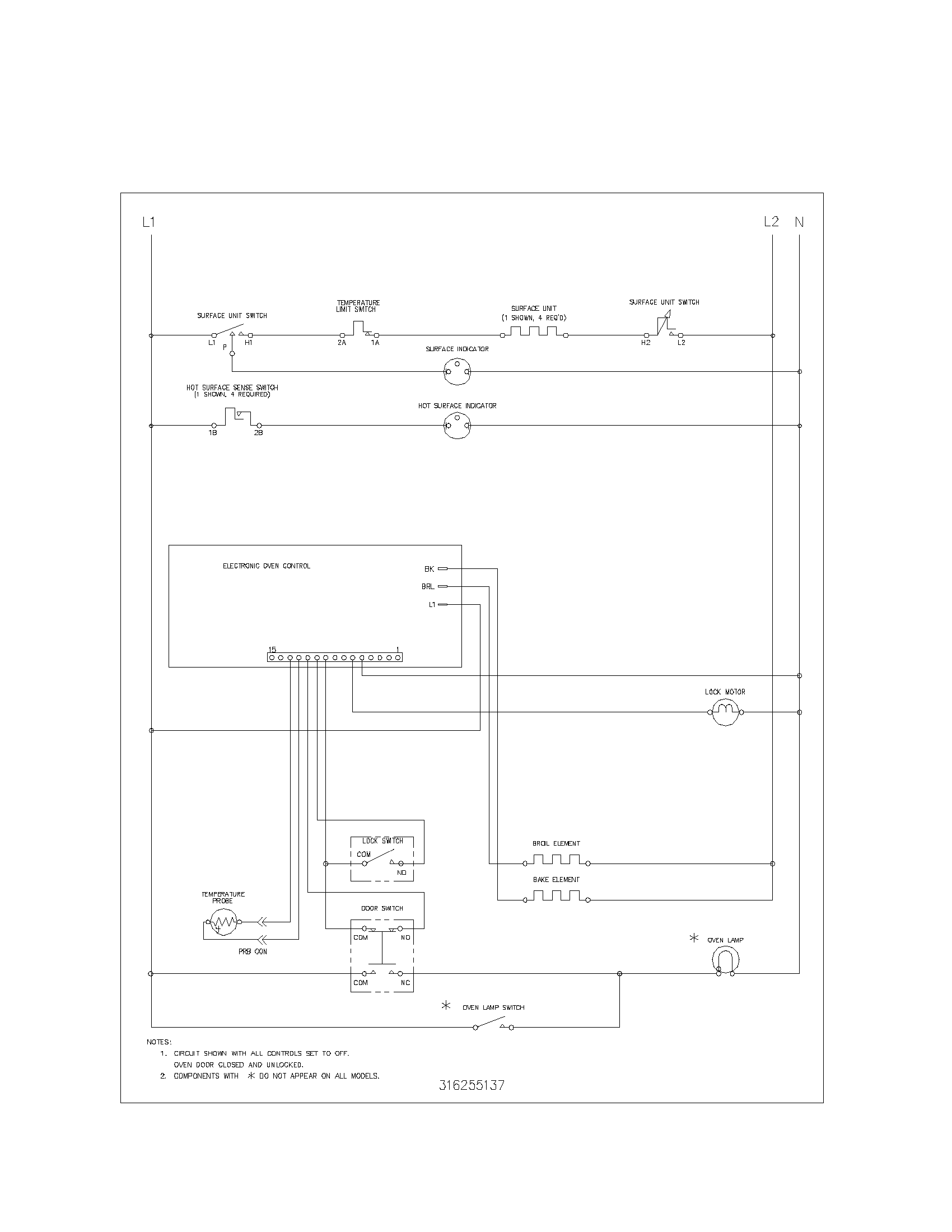Kenmore 79092413202 wiring schematic diagram