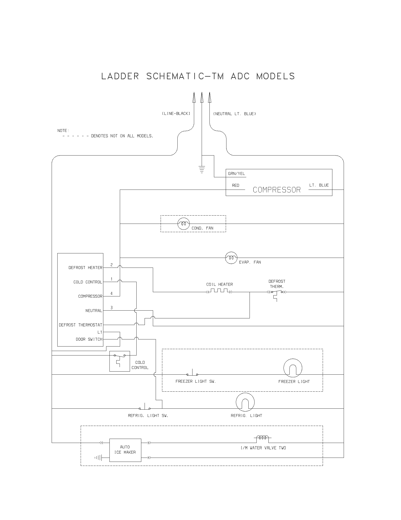 Kenmore 25372874204 wiring schematic diagram