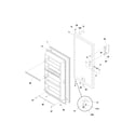 Frigidaire FFU14FC4AW3 door diagram