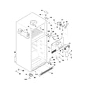 Frigidaire FRT18S6AQ8 cabinet diagram